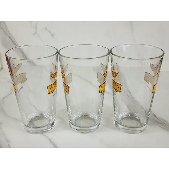 Wild Heaven Craft Beers Pint Beer Clear Glass 16oz Drinkware 5 3/4" Brewery x3 - Picture 8 of 13